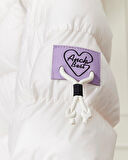 Kız Bebek Kapüşonlu Fermuarlı Şişme Mont 51351