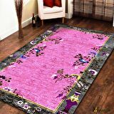 Hitit Yolluk Halısı Modern  80x140 Lidya Lüx 4102 Pembe