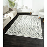 Saten Halı Kenzo Koleksiyonu KN003T Mavi