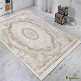 Merinos Salon Halısı Klasik 200x290 Rodin 19774 081 Vizon