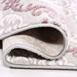 İpek Halı Kişiye Özel Ölçü Yolluk Halısı 80x550 Anisa 15526 Pembe