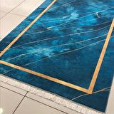 Hitit Yolluk Halısı Modern 80x140 Lidya Lüx GK112 Mavi
