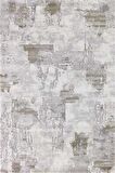 Dinarsu Salon Halısı Modern 170x250 Marmaris MA021 940 Gri