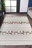Kreasyon Halı Kişiye Özel Ölçü Oda Halısı 120x550 Bristol BI006 Çok Renkli