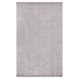 Kreasyon Halı Kişiye Özel Ölçü Yolluk Halısı 80x350 Loopo LP001 Gri