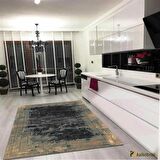 Hitit Yolluk Halısı Modern 80x140 Lidya Lüx 4068 Vizon