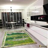 Hitit Oda Halısı Modern 120x180 Lidya Lüx 4051 Yeşil