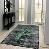 Hitit Yolluk Halısı Modern 80x300 Lidya Lüx 4078 Yeşil
