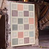 Hitit Yolluk Halısı Modern 80x200 Lidya Lüx 4499 Çok Renkli