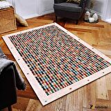 Hitit Yolluk Halısı Modern 80x200 Lidya Lüx 4010 Çok Renkli