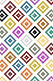 Hitit Yolluk Halısı Modern 80x140 Lidya Lüx 4015 Çok Renkli