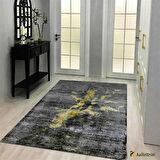 Hitit Yolluk Halısı Modern 80x140 Lidya Lüx 4077 Gri