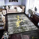 Hitit Yolluk Halısı Modern 80x140 Lidya Lüx 4077 Gri