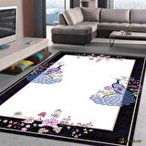 Hitit Yolluk Halısı Modern 80x140 Lidya Lüx 4155 Krem