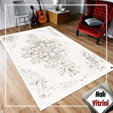 Dinarsu Oval Halısı Klasik 150x233 Gold GD006 670 Vizon