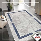 Dinarsu Yolluk Halısı Modern 80x150 Electra 34218 030 Mavi