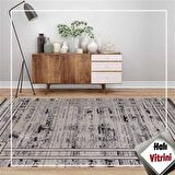 Merinos Yolluk Halısı Modern 80x150 Bamboo Lavi 34666 970 Siyah