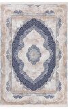 Padişah Halı Yolluk Halısı 100x200 Santo 31882 035 Lacivert Kahve Bej