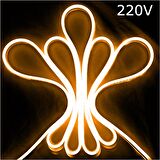 POWERMASTER 9*16 HORTUM LED 10 METRE KEHRİBAR 220 VOLT (MİNİMUM 1 MT. KESİLEBİLİR)