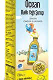 Ocean Şurup Limon Fish Oil  Limon Aromalı Balık Yağı 150 ml