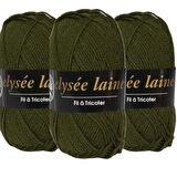 Elysee Laine El Örgü İpi 50gr 0077 3 Adet