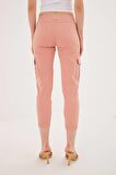 Kargo Cep Jogger Pantolon Somon / Salmon