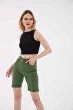 Kolsuz Crop Bluz Siyah / Black