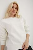 Sweatshirt Ekru