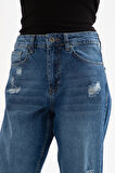 Denim Pantolon Mavi