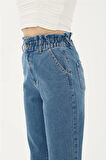 Baggy Denim Pantolon Mavi