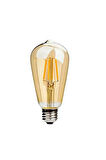 Cata CT-4313 6W ST-64 6w 430 Lümen Rustik Ampul Amber ışık