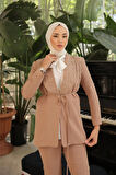 İNCİLİ CEKET TAKIM - 71193.026 - Bej