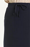 Beli Bağlamalı Cepli Spor Etek - 00152-1.015 - Lacivert