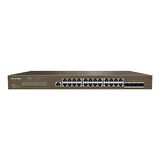 IP-COM G3328F 24GE Port, 4xSFP Cloud Yönetilebilir Switch