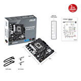 ASUS MB PRIME B760M-R D4 INTEL B760 LGA1700 DDR4 5333 HDMI 2x M2 USB3.2 AURA RG