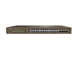 IP-COM G5328F 24GE Port, 4xSFP L3 Cloud Yönetilebilir Switch
