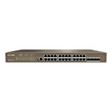 IP-COM G5328P-24-410W 24GE PoE Port ( 370W), 4xSFP L3 Cloud Yönetilebilir Switch