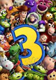 Movas Sanat Toy Story Karakterleri Elmas Mozaik Tablo / Boncuk Goblen Yapıştırma 40x60cm E20202812M