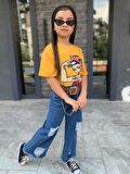 Girls İspanyol Zincir Detaylı Takım