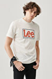Lightweight SS XM Wobbly Logo Crew Neck Bisiklet Yaka T-shirt Off White