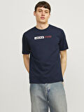 JJECORP LOGO TEE PLAY SS O-NECK NOOS Navy