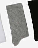Skechers U Crew Cut Padded 3 Pack Sock Multi