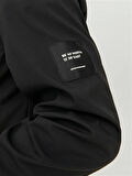 JJEBASIC SOFTSHELL HOOD NOOS Black