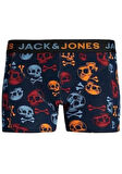 JACBONE SKULL TRUNKS 3 PACK Navy