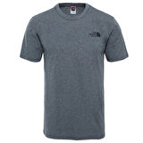 M S/S SIMPLE DOME TEE - EU Gri