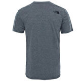 M S/S SIMPLE DOME TEE - EU Gri