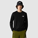 M L/S SIMPLE DOME TEE Black