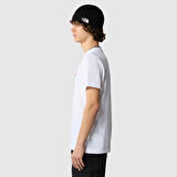 M S/S NEVER STOP EXPLORING TEE White