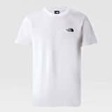 M S/S SIMPLE DOME TEE White