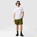 M S/S SIMPLE DOME TEE White